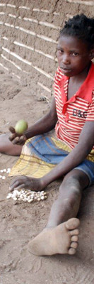 Playing in a rural setting (Mozambique)